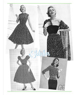 1950s Princess Dress, 2 Blouses, Stole, Whirl Skirt - 5 Knit patterns (P... - £3.98 GBP