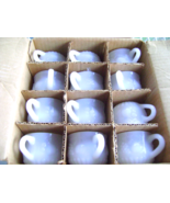 Jeanette Milk Glass Punch cups in Original Box - £19.87 GBP