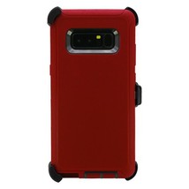 For Samsung S8 Heavy Duty Case w/ Clip RED/BLACK - £5.40 GBP