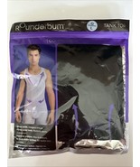 Rounderbum Man Cotton Compression Tech Tank Top L Black Improves Posture... - $811.77 MXN