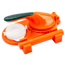 3 in 1 Dumpling Maker Curry Puff Dough Pressing Tool Pastry Mold (Orange) - $27.99