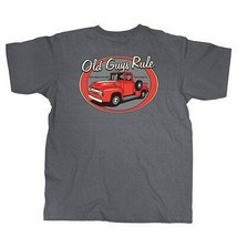 New Old Guys Rule T Shirt Red Truck - £17.90 GBP+