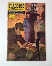 A Study in Scarlet Classics Illustrated Comics #110 1961 - $7.87