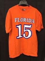 NCAA University Of Florida Gators Tim Tebow 15 GOAT T-shirt Men&#39;s Medium KG - £11.85 GBP