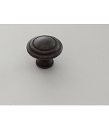 Allen & Roth 6- Cabinet Door Knobs Pull Oil Rubbed Bronze 1-1/4" FREE Shipping - £21.19 GBP