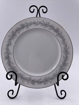 Style House Fine China Duchess 10 1/2&quot; Dinner Plate Blue Pine Cone Gray ... - £6.96 GBP