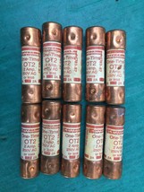 Lot of 10 Gould Shawmut OT2 2 Amp One Time Fuse - $14.95