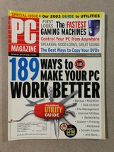 PC Magazine June 17, 2003 - 189 Ways to Make Your OC Better - Gaming Machines - £3.35 GBP