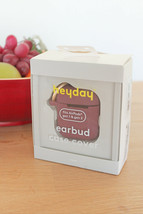 Heyday Earbuds Silicone Case fits AirPods Gen 1&amp; 2, Dark Cherry | OpenBox - $6.95