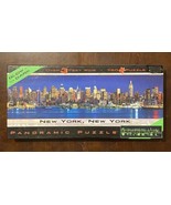 New York NY 750 Pieces 3 Ft Wide  Glow in the Dark Panoramic Puzzle By B... - $26.05 CAD