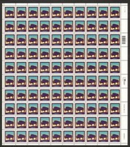 Bison (Buffalo) Sheet of 100 - 21 Cent Postage Stamps Scott 3467 - £58.92 GBP