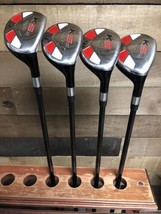 USED Senior Men Majek Golf SENIOR Flex golf Clubs Hybrid Set #7-PW 150-83SQ - £161.12 GBP
