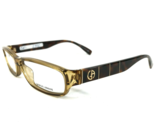 Giorgio Armani Eyeglasses Frames GA 422 PJF Clear Brown Tortoise 54-13-135 - £90.93 GBP