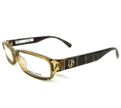 Giorgio Armani Eyeglasses Frames GA 422 PJF Clear Brown Tortoise 54-13-135 - $111.99
