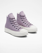 Converse Chuck Taylor AS Platform Canvas Shoe, A05014F Multi Sizes Lilac/Violet/ - £79.05 GBP