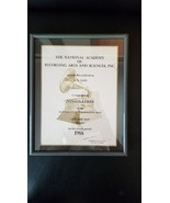 AL B. SURE! ORIGINAL 1988 GRAMMY AWARD NOMINATION PLAQUE FOR NITE AND DA... - $800.00