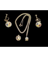 Vintage Order of Pythian Sisters Set-10KT Enamel Pin- 12K GF Necklace- E... - $2,956.88 MXN