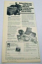 1977 Print Ad Richard Petty Stock Car Driver NRI Automotive Service Schools - £8.30 GBP