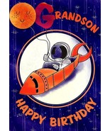 Grandson Happy Birthday - Birthday Greeting Card - 1817A - $2.79