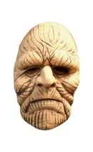 Halloween Fantastic Clobber Thing Grimm Rock Fighter Face Costume Latex ... - £12.91 GBP