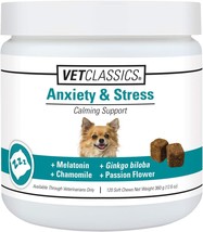 Anxiety &amp; Stress Dog Supplement C Helps Reduce Dog Stress C Includes Bot... - $37.99