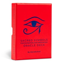 Sacred Symbols Oracle Deck For Divination and Meditation, by Marcella Kr... - $477.92 MXN