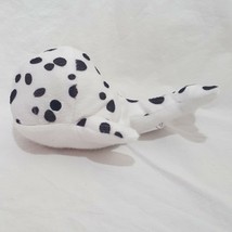 Whale White Black Spotted Plush Stuffed Animal 3&quot; Polka Dot  Kelly Toy 2016 - £12.97 GBP