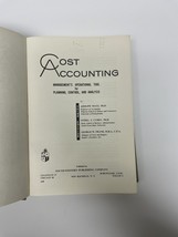 Coût Accounting Edition 3 Livre 1962 Matz Curry Frank Vintage - $82.41