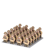 24pcs WW2 Imperial Japanese Army Soldiers Minifigure Toys Gift - $26.89