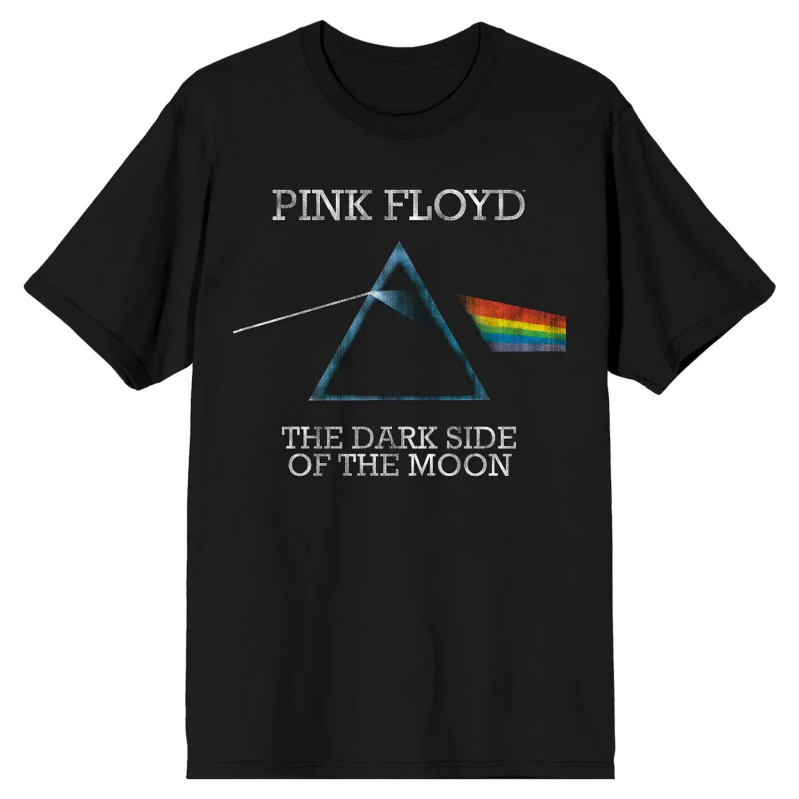 Pink Floyd Dark Side of the Moon Classic Rock & Roll Men's Black T-Shirt