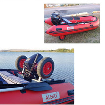 ALEKO Heavy Duty Aluminum Alloy Dinghy Launching Wheels for Inflatable B... - £127.42 GBP