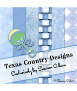Digital Scrapbooking Paper Pak ~ Little Boy Blue - $4.80 CAD