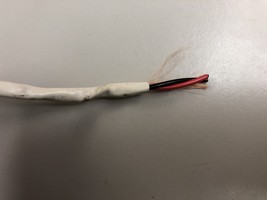 50&#39; West Penn Wire 980 1 Pair 18 AWG Solid White Cable - $10.95 CAD
