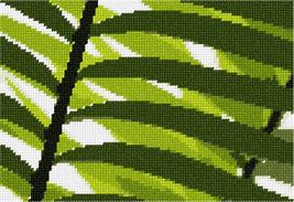 Pepita Green Leaf Needlepoint Canvas - £39.90 GBP+