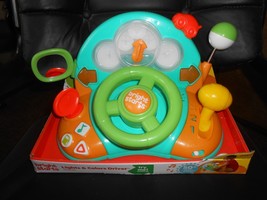 Bright Starts Lights &amp; Colors Driver interactive Baby Toy New Open Box works - £11.70 GBP