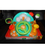 Bright Starts Lights &amp; Colors Driver interactive Baby Toy New Open Box w... - £11.86 GBP