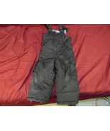 Weather Tamer Kids Snow Bib Black Size 4T ~ NM 13269 - $12.66