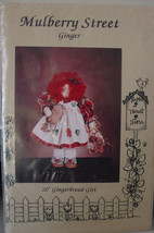 Wood &amp; Fabric Pattern for Ginger Decorative Doll Figure 20&quot; - £4.54 GBP