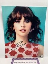Felicity Jones (Actress) Signed Autographed 8x10 photo - AUTO COA - £49.57 GBP