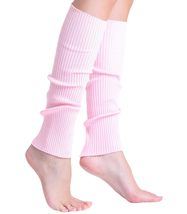 AWS/American Made Pink Party Leg Warmers for Women and Girls 1 Pair - £7.77 GBP