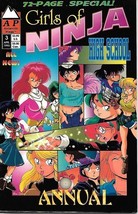 Girls of Ninja High School Comic Book #3, Antarctic Press 1993 VERY FINE... - $3.99