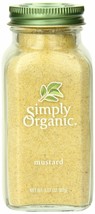 Simply Organic Mustard Seed Ground Certified Organic, 3.07-Ounce Container - £9.56 GBP