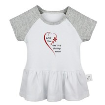 Be the good I Love You And it is Getting worse Love Quotes Baby Girl Dresses - £9.28 GBP