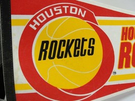 Vintage Houston Rockets Basketball Pennant Official License - £38.91 GBP
