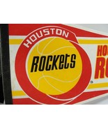Vintage Houston Rockets Basketball Pennant Official License - £38.93 GBP