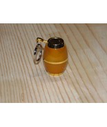 Whiskey Barrel Keg Shaped Butane Lighter With Key Ring Wine Barrel USA S... - $10.25 CAD