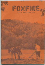 Foxfire Fall 1973 - Collectable Antiquarian - $22.95