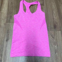 Victorias Secret Sexy Sport VSX Hot Pink Racerback Workout Tank Size Small - £18.77 GBP