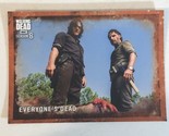 Walking Dead Trading Card 2017 #46 Orange Bk-ground Andrew Lincoln Norma... - $1.97