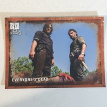 Walking Dead Trading Card 2017 #46 Orange Bk-ground Andrew Lincoln Norman Reedus - £1.56 GBP
